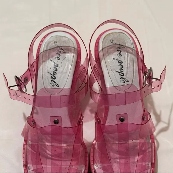 Free People Pink Sandals - Picture 6 of 10